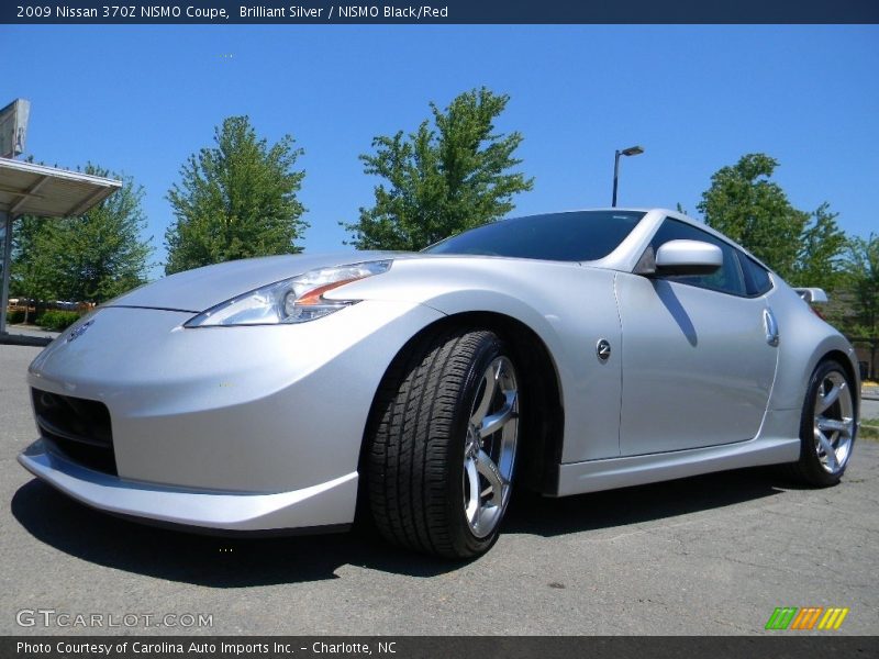 Brilliant Silver / NISMO Black/Red 2009 Nissan 370Z NISMO Coupe