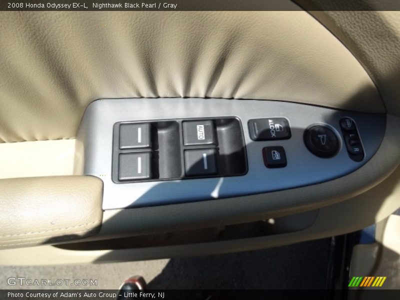 Nighthawk Black Pearl / Gray 2008 Honda Odyssey EX-L