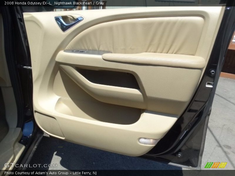 Nighthawk Black Pearl / Gray 2008 Honda Odyssey EX-L