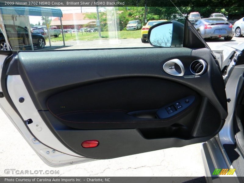 Brilliant Silver / NISMO Black/Red 2009 Nissan 370Z NISMO Coupe