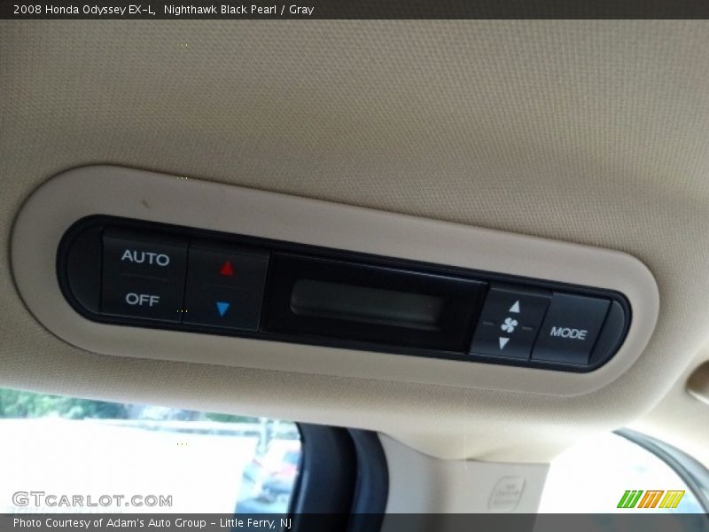 Nighthawk Black Pearl / Gray 2008 Honda Odyssey EX-L