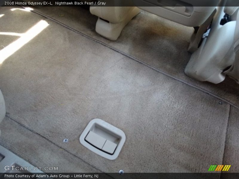 Nighthawk Black Pearl / Gray 2008 Honda Odyssey EX-L