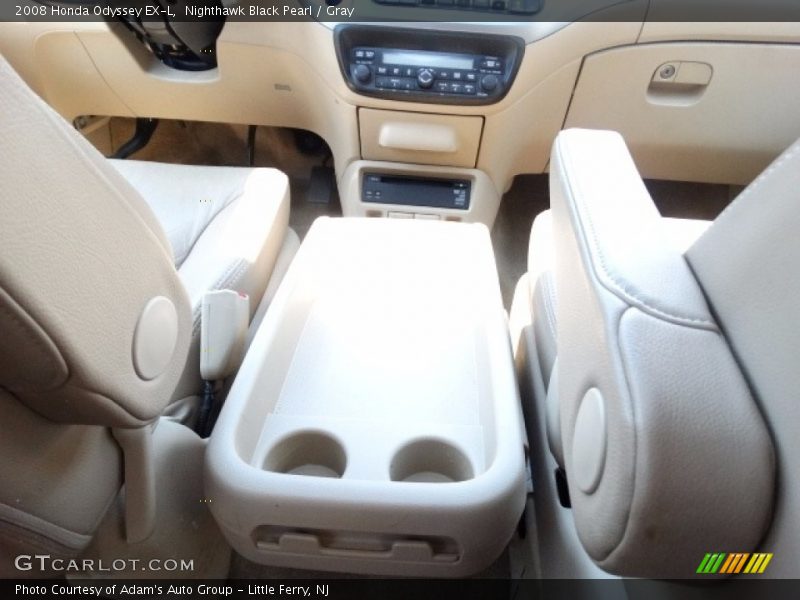 Nighthawk Black Pearl / Gray 2008 Honda Odyssey EX-L