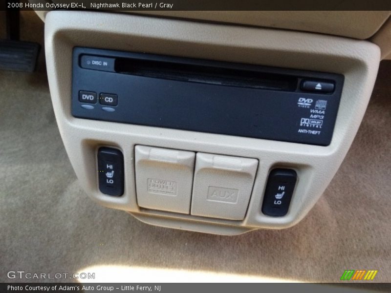 Nighthawk Black Pearl / Gray 2008 Honda Odyssey EX-L