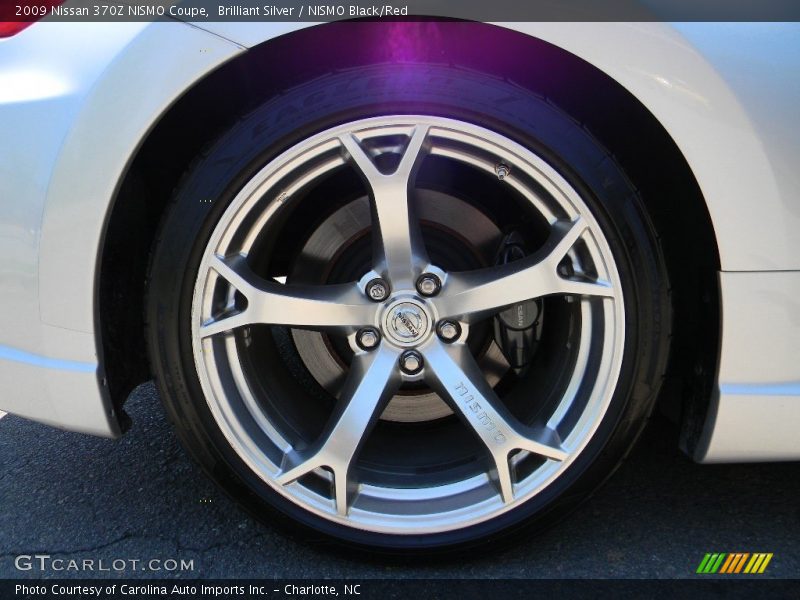 Brilliant Silver / NISMO Black/Red 2009 Nissan 370Z NISMO Coupe