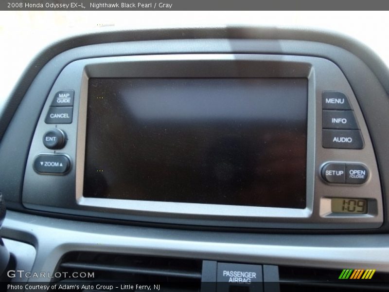 Nighthawk Black Pearl / Gray 2008 Honda Odyssey EX-L