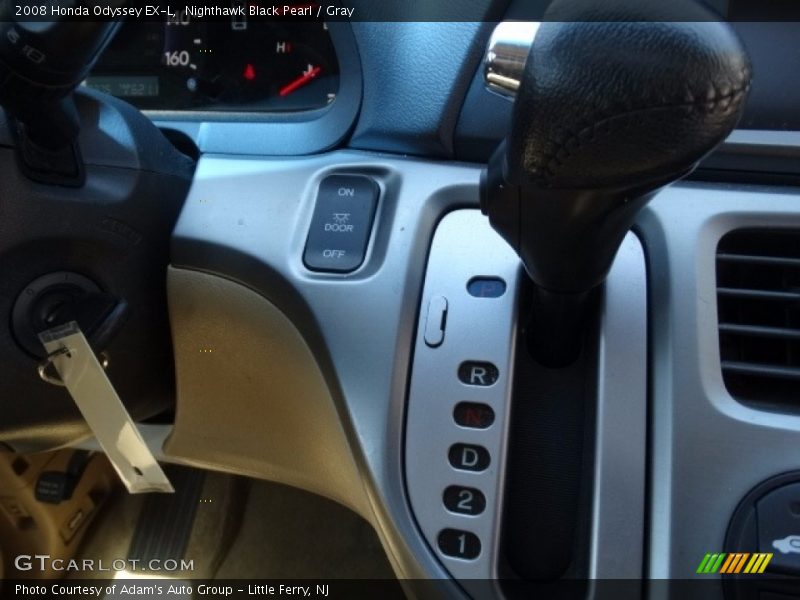 Nighthawk Black Pearl / Gray 2008 Honda Odyssey EX-L