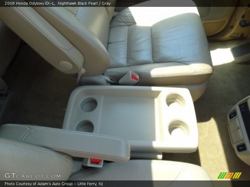 Nighthawk Black Pearl / Gray 2008 Honda Odyssey EX-L