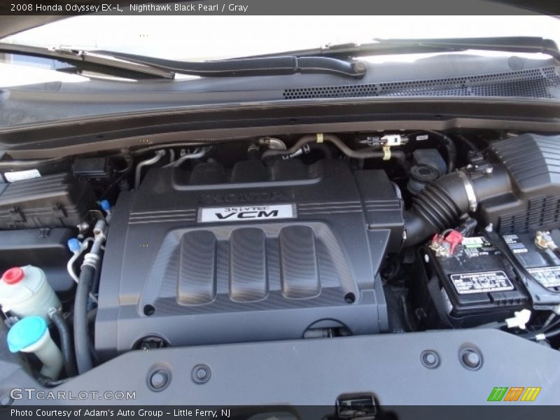 Nighthawk Black Pearl / Gray 2008 Honda Odyssey EX-L