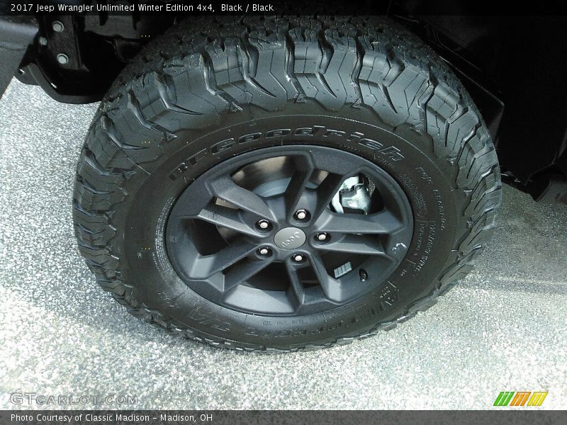 Black / Black 2017 Jeep Wrangler Unlimited Winter Edition 4x4