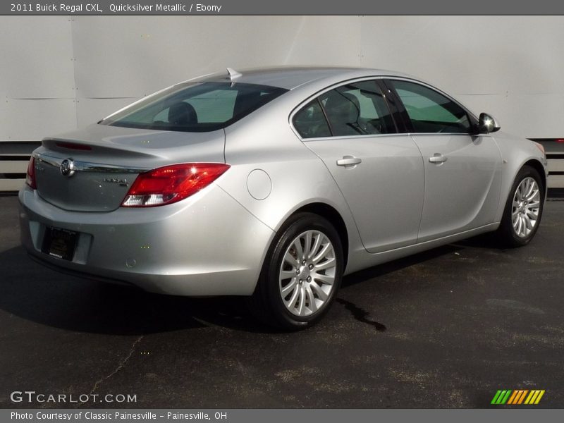 Quicksilver Metallic / Ebony 2011 Buick Regal CXL