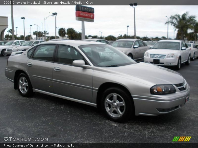 Silverstone Metallic / Medium Gray 2005 Chevrolet Impala LS