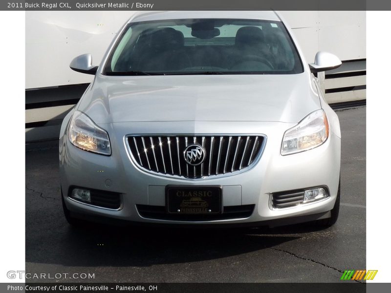 Quicksilver Metallic / Ebony 2011 Buick Regal CXL