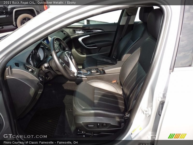 Quicksilver Metallic / Ebony 2011 Buick Regal CXL