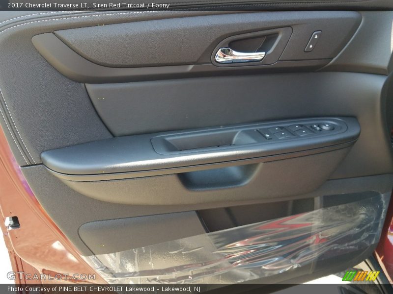 Siren Red Tintcoat / Ebony 2017 Chevrolet Traverse LT