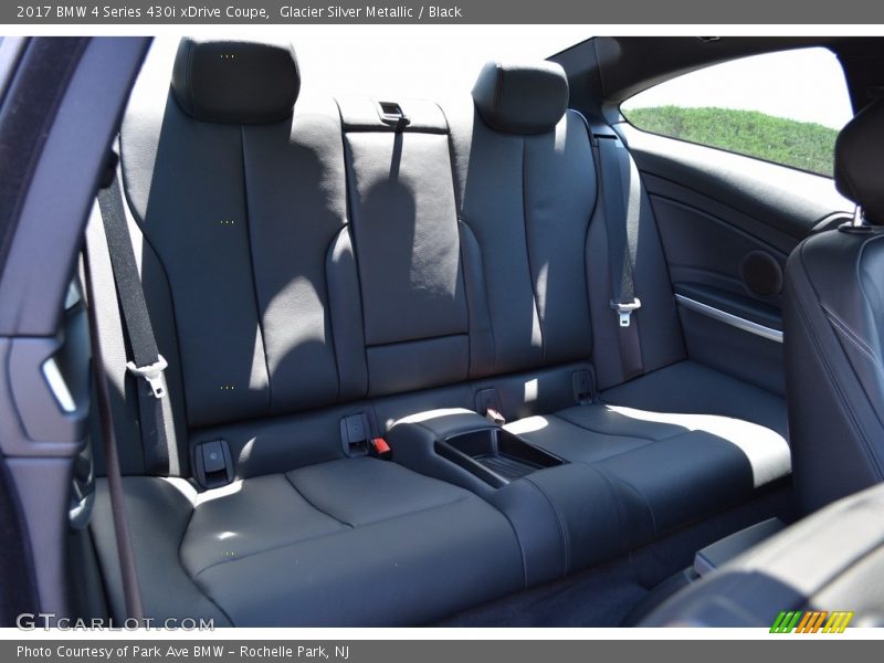 Glacier Silver Metallic / Black 2017 BMW 4 Series 430i xDrive Coupe