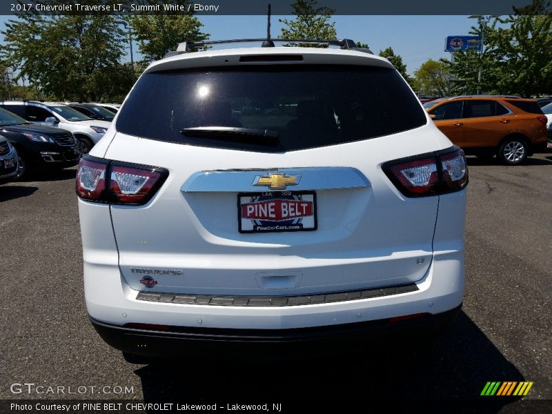 Summit White / Ebony 2017 Chevrolet Traverse LT