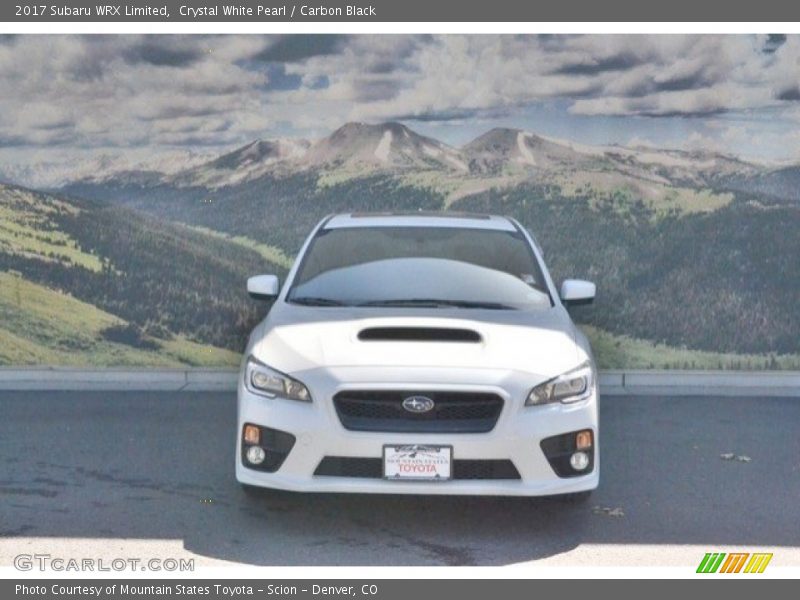 Crystal White Pearl / Carbon Black 2017 Subaru WRX Limited