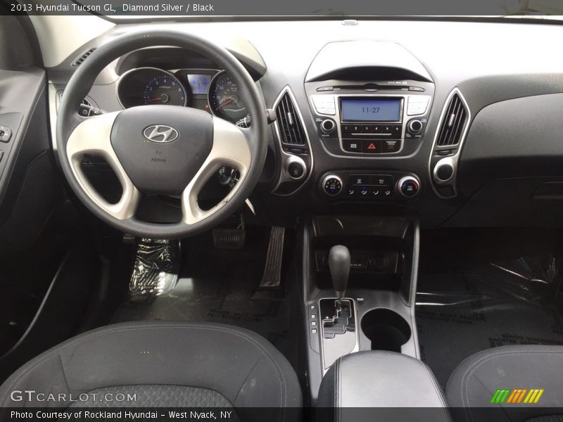 Diamond Silver / Black 2013 Hyundai Tucson GL