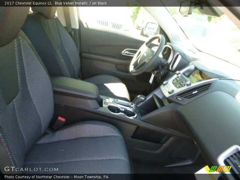 Blue Velvet Metallic / Jet Black 2017 Chevrolet Equinox LS