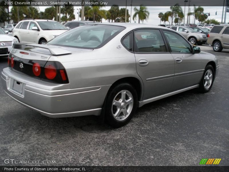Silverstone Metallic / Medium Gray 2005 Chevrolet Impala LS
