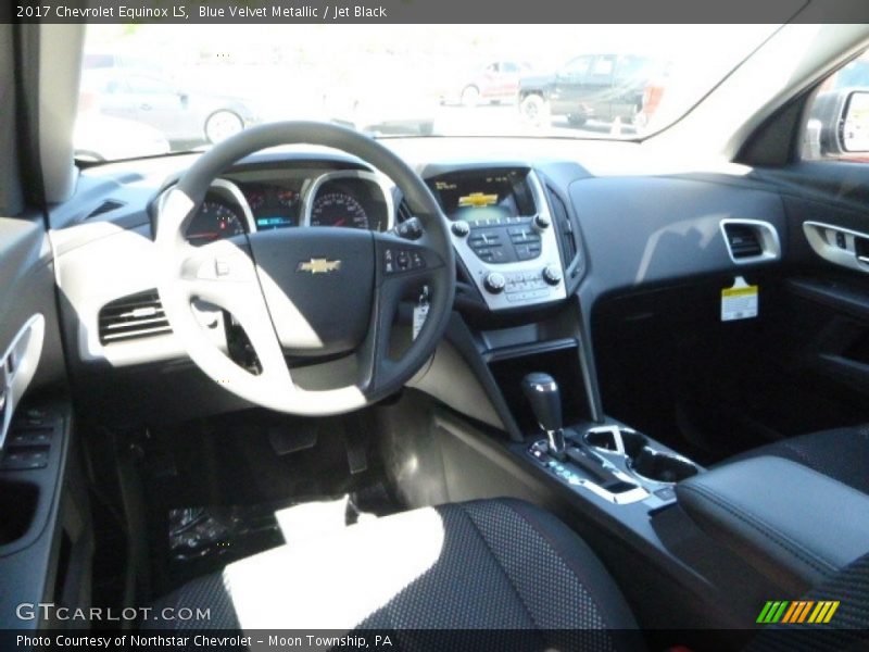 Blue Velvet Metallic / Jet Black 2017 Chevrolet Equinox LS