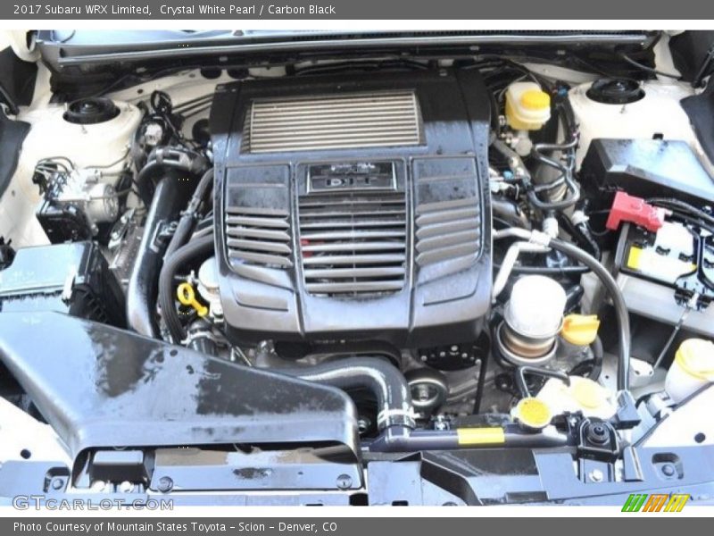  2017 WRX Limited Engine - 2.0 Liter DI Turbocharged DOHC 16-Valve VVT Horizontally Opposed 4 Cylinder