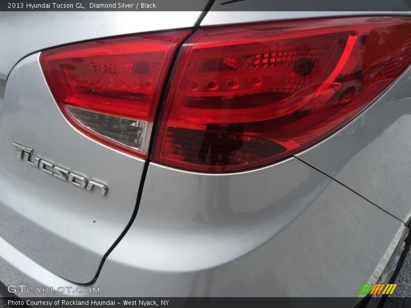 Diamond Silver / Black 2013 Hyundai Tucson GL