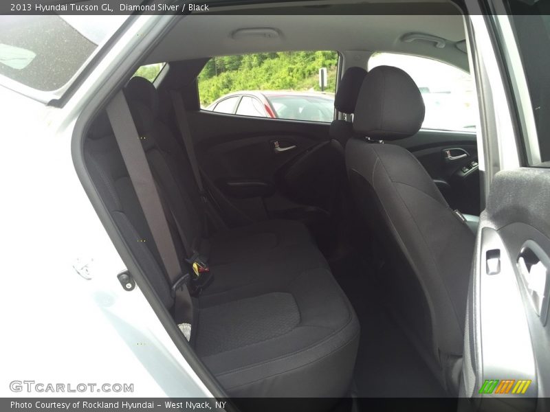 Diamond Silver / Black 2013 Hyundai Tucson GL