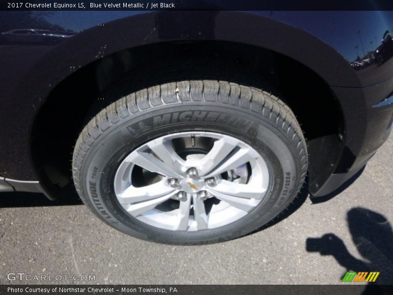 Blue Velvet Metallic / Jet Black 2017 Chevrolet Equinox LS