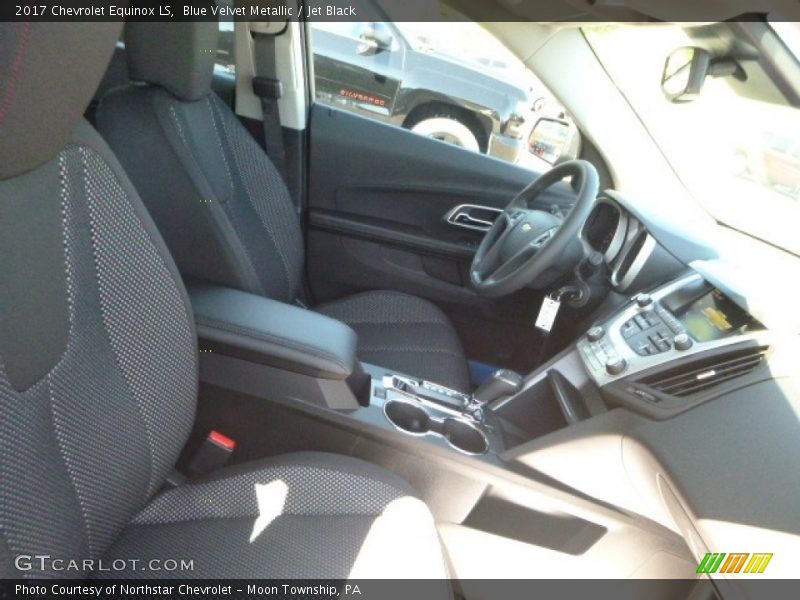 Blue Velvet Metallic / Jet Black 2017 Chevrolet Equinox LS