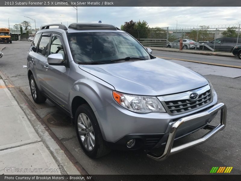 Ice Silver Metallic / Black 2013 Subaru Forester 2.5 X Limited