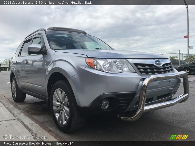 Ice Silver Metallic / Black 2013 Subaru Forester 2.5 X Limited