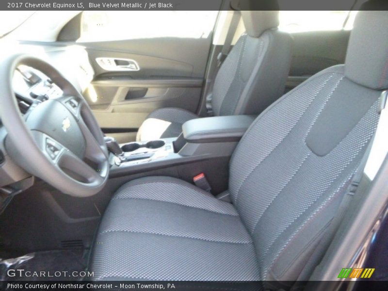 Blue Velvet Metallic / Jet Black 2017 Chevrolet Equinox LS