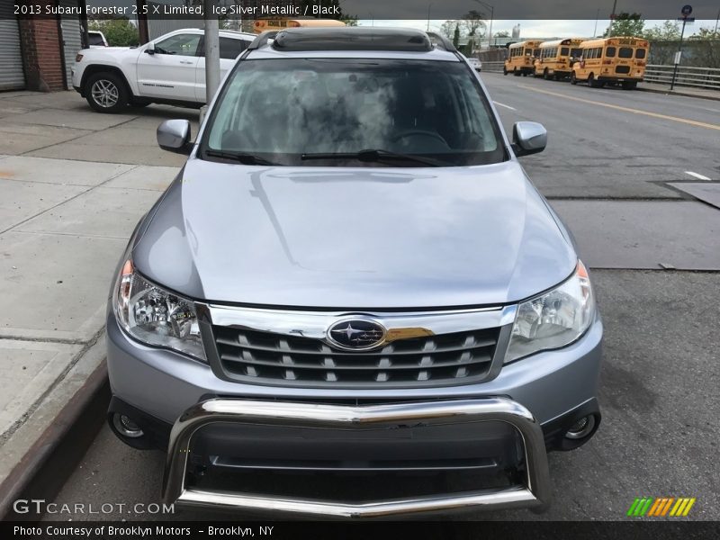 Ice Silver Metallic / Black 2013 Subaru Forester 2.5 X Limited