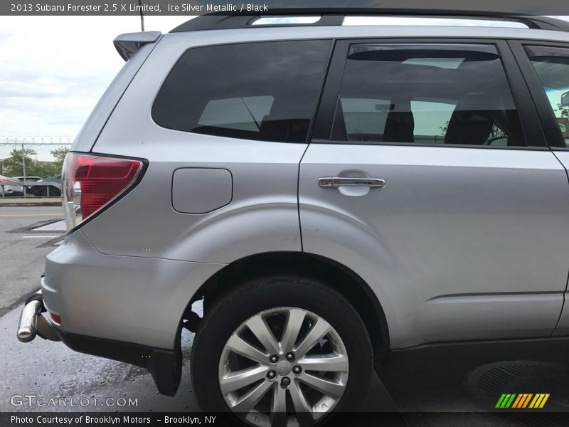 Ice Silver Metallic / Black 2013 Subaru Forester 2.5 X Limited