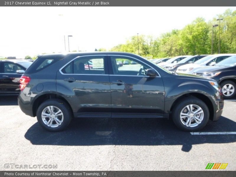 Nightfall Gray Metallic / Jet Black 2017 Chevrolet Equinox LS