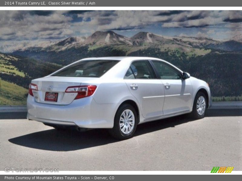 Classic Silver Metallic / Ash 2014 Toyota Camry LE