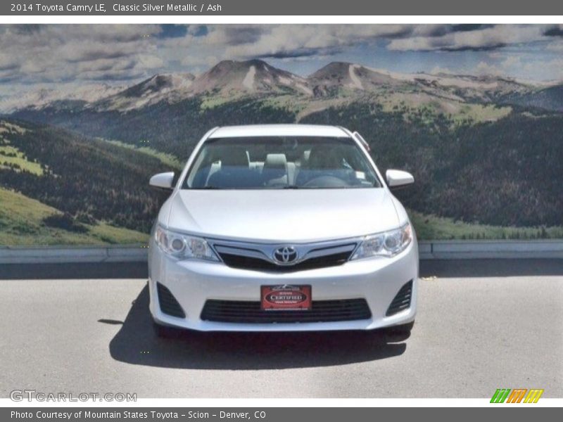 Classic Silver Metallic / Ash 2014 Toyota Camry LE