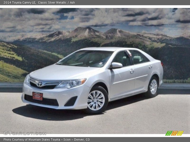 Classic Silver Metallic / Ash 2014 Toyota Camry LE