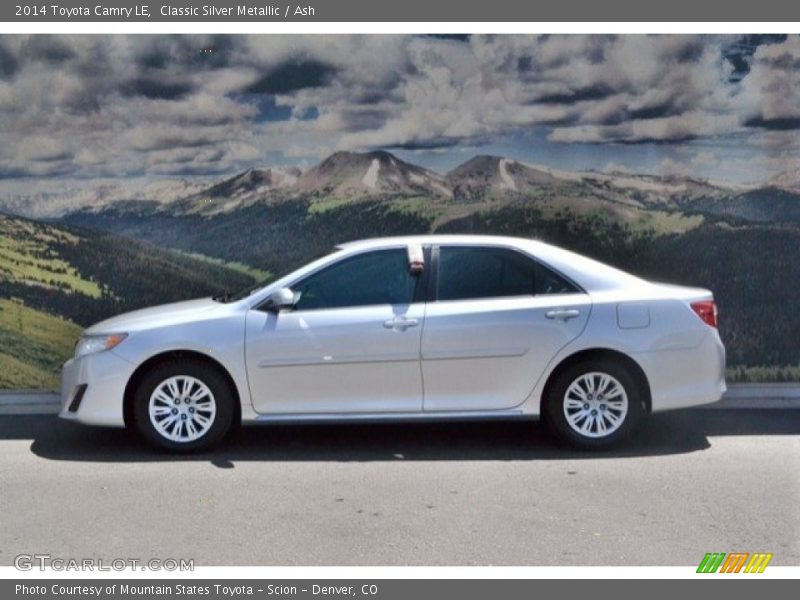 Classic Silver Metallic / Ash 2014 Toyota Camry LE