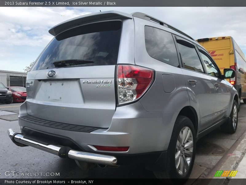 Ice Silver Metallic / Black 2013 Subaru Forester 2.5 X Limited
