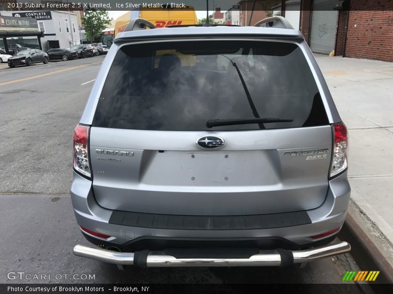 Ice Silver Metallic / Black 2013 Subaru Forester 2.5 X Limited