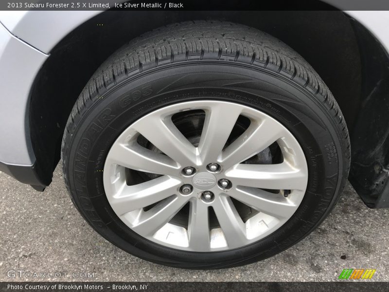 Ice Silver Metallic / Black 2013 Subaru Forester 2.5 X Limited