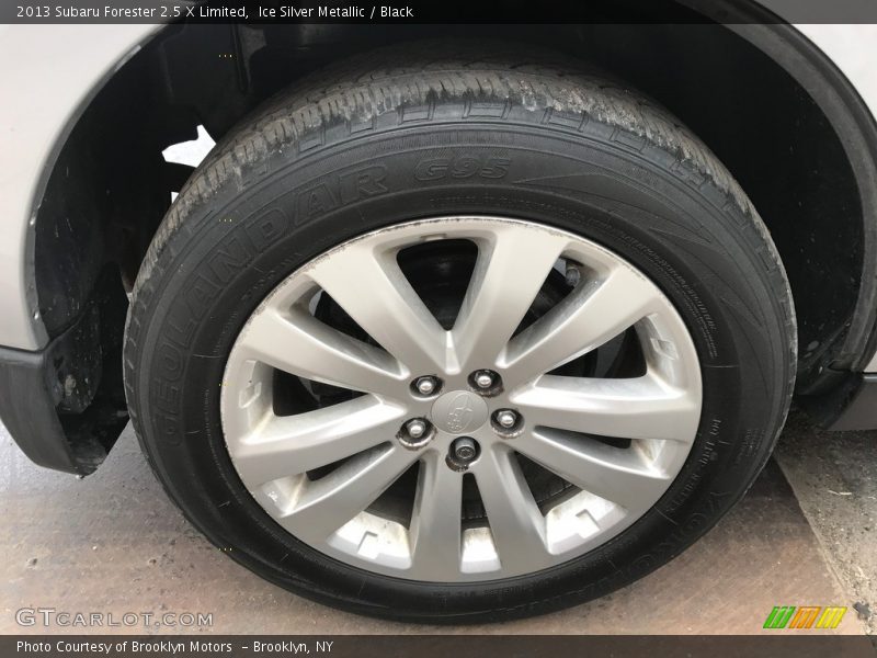 Ice Silver Metallic / Black 2013 Subaru Forester 2.5 X Limited