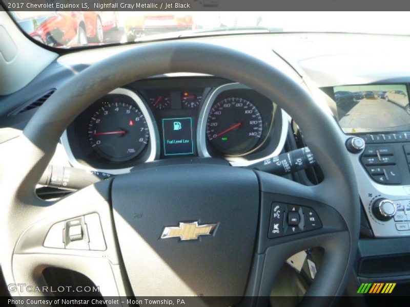 Nightfall Gray Metallic / Jet Black 2017 Chevrolet Equinox LS