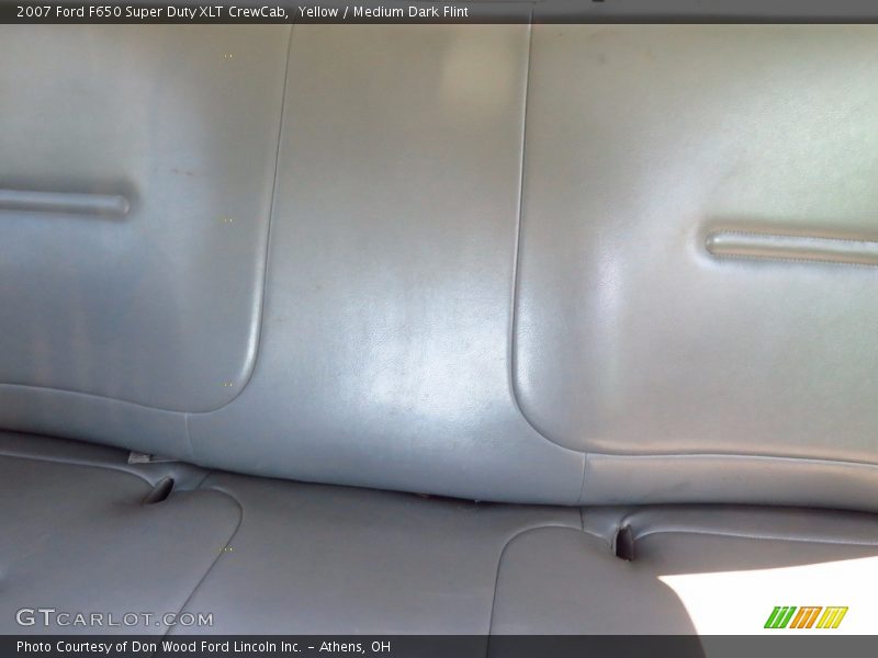 Yellow / Medium Dark Flint 2007 Ford F650 Super Duty XLT CrewCab
