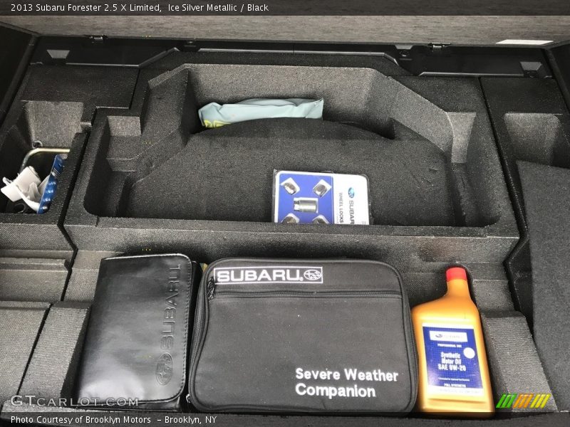 Ice Silver Metallic / Black 2013 Subaru Forester 2.5 X Limited