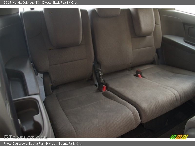 Crystal Black Pearl / Gray 2015 Honda Odyssey EX
