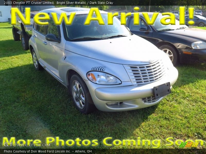 Bright Silver Metallic / Dark Slate Gray 2003 Chrysler PT Cruiser Limited